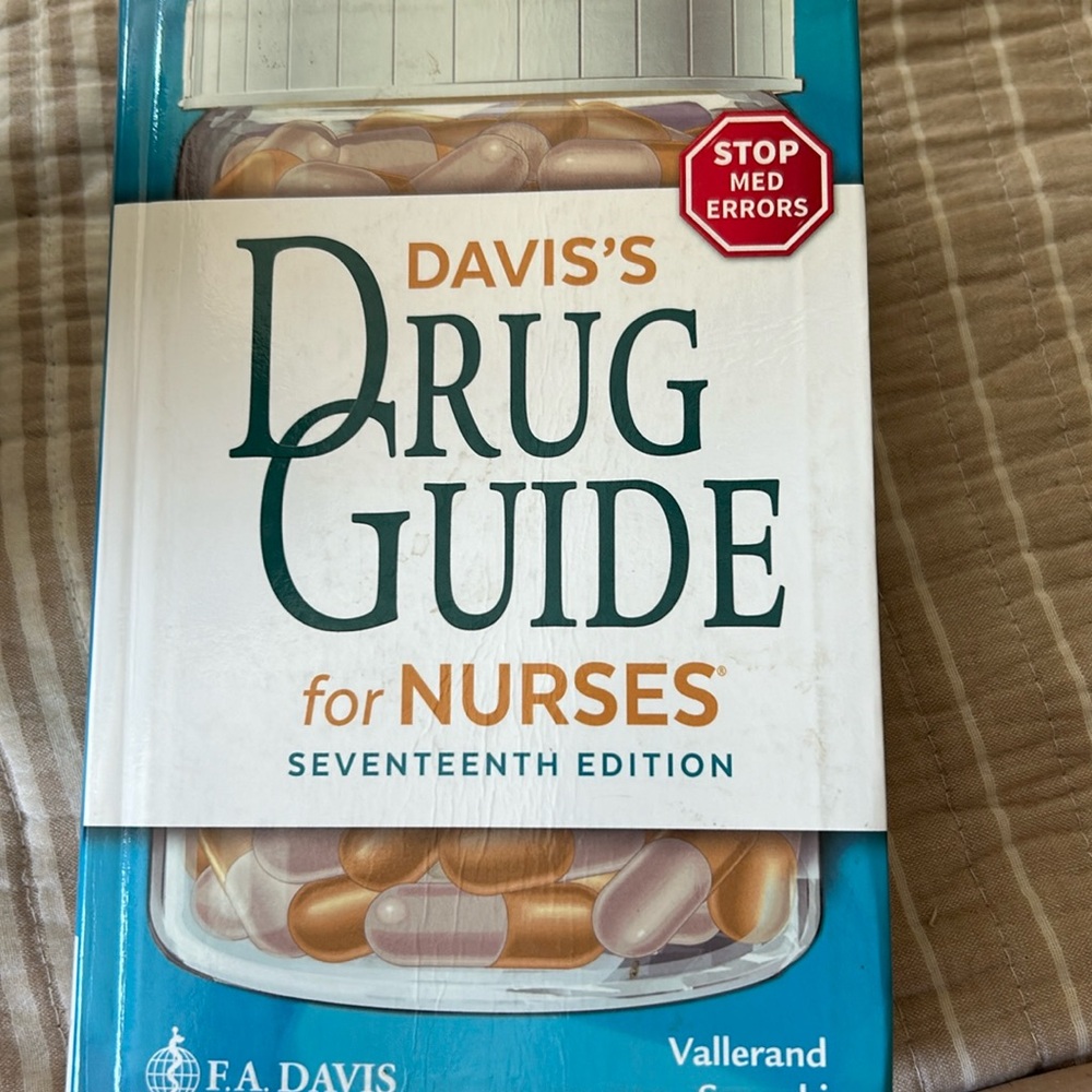 Davis drug guide seventeenth edition
